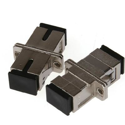 kopen Hoogprecisie SC simplex glasvezeladapter met metalen behuizing en laag invoegverlies online vervaardiging