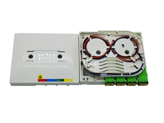 kopen Optische glasvezel voorgesloten stopcontactkit PTO 4Ports voor binnenshuis DIN Rail online vervaardiging
