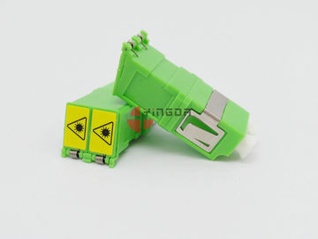 kopen Groene Duplexsm de Vezel Optische Adapter van LC/APC met Blind, Geen Flens online vervaardiging