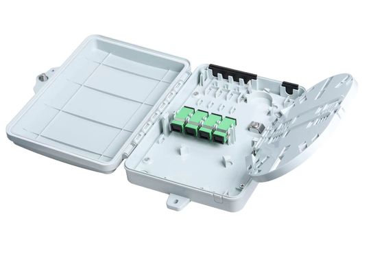 kopen 2-8 Glasvezelcapaciteit Glasvezelterminatiebox Compatibel met PLC-splitter en SC/LC-adapter online vervaardiging