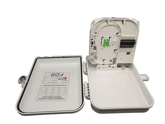 kopen Glasvezel-optische 2-invoer kabel klier 16 uit 16 kern 1x16 Splitter Box voor netwerk online vervaardiging