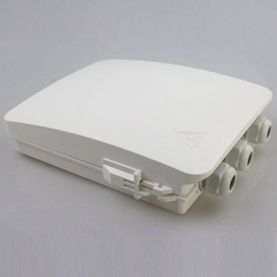 kopen IP65-bescherming Glasvezel beëindigingsdoos voor FTTX-netwerk 8 kerncapaciteit schuif slot draaiende bak UV-bestrijding online vervaardiging