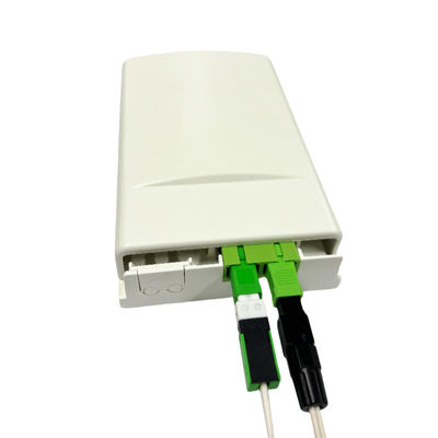kopen Muurmontage 2port vezelteminatie doos voor dropkabel binnentoepassing online vervaardiging