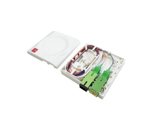 kopen Fiberoptic Termination Box 2Cores ABS Compacte grootte voor gemakkelijke installatie online vervaardiging