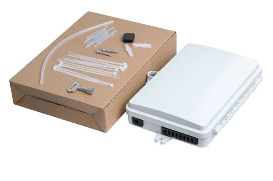 kopen Fabrieksprijs Wandmontage Fiber Termination Box 8cores 4cores Voor 2*3mm online vervaardiging