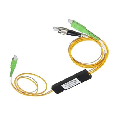 kopen CATV-apparatuur WDM met connectoren FC Box Fwdm T1550nm R1310nm/1490nm online vervaardiging
