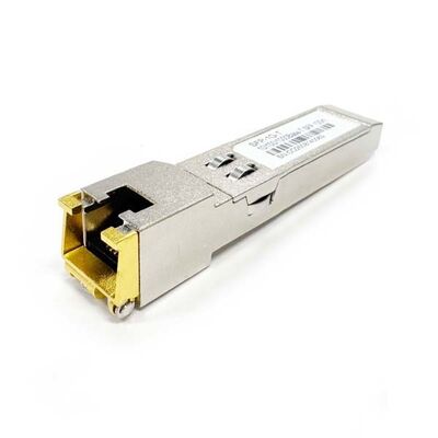 kopen 10/100/1000M Koper SFP Transceiver 1.25 G SFP naar RJ45 Verbind met Cat5 Cat6 Koperkabel LAN-netwerk online vervaardiging
