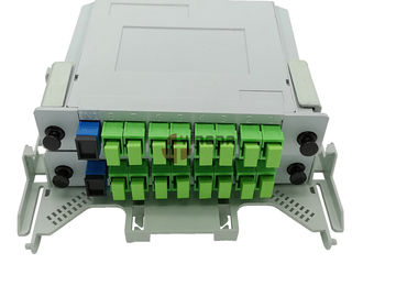 kopen PC-ABS zette de Grijze Doos IP65 Pool van de Vezel Optische Splitser met 16 Sc-Schakelaars op online vervaardiging