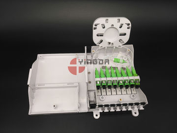 kopen FTTH-CPE Doos van de Vezel de Optische Beëindiging met 1/8 Splitserssc G657A2 Corning LSZH online vervaardiging