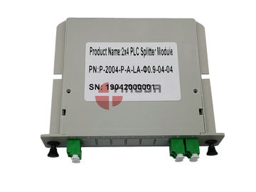 kopen Plastic 2x4-Vezelplc Splitserslgx Cassette Modulair met Duplex de Vezel Optische Schakelaar van LC/APC online vervaardiging