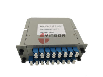 kopen Plc van 1x32 2x32 Lgx Optische de Kabel Enige Wijze van de Splitsersvezel met LC-de Koppelingen van Sc online vervaardiging