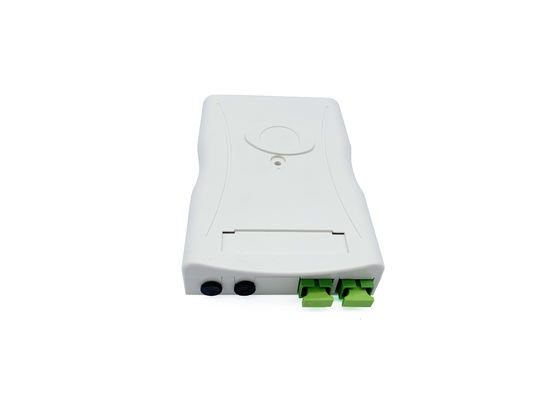 kopen 2 zet de haven Plastic FTTH Muur Optische de Beëindigingsdoos op van IP30 online vervaardiging