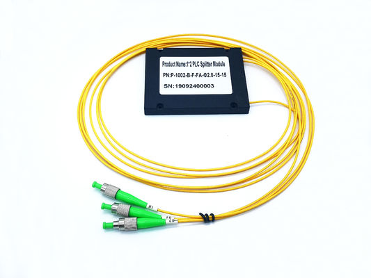 kopen APC van G65A71 LSZH FC Enige Optische Plc van de Wijze1x2 Vezel Splitser online vervaardiging