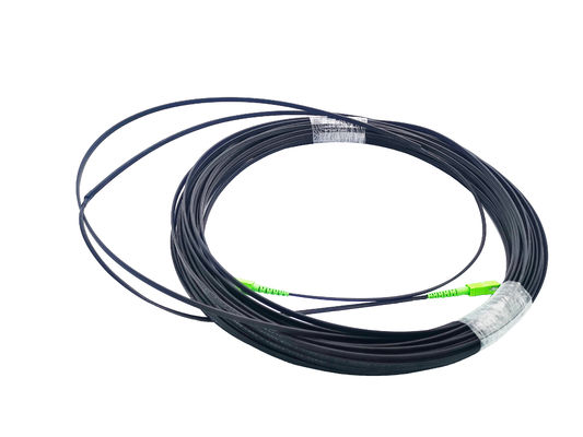 kopen FTTH-van het het Flardkoord van Sc van de Staaldraad Zelfstandige 3 de Dalingskabel 2x5mm Zwarte Openlucht van G657A1 online vervaardiging