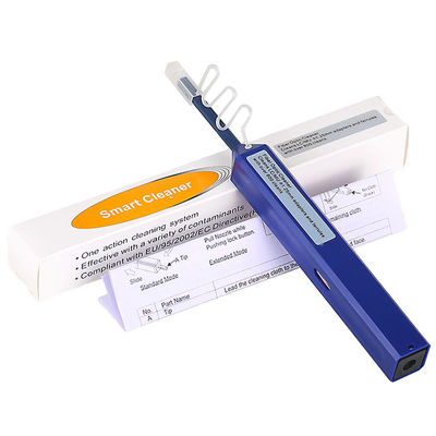 kopen Optische Vezel Één van FTTH klikt Schakelaar 1.25mm van LC MU Reinigingsmachine die Pen Type Blue-Ce ROHS schoonmaken online vervaardiging