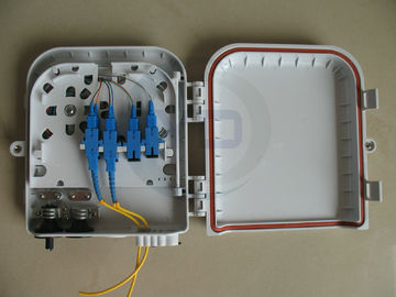 kopen De plastic 1x8 PLC Doos van de Vezel Optische Splitser, Muur zet Doos FDB0208 van de Vezel de Optische Beëindiging op online vervaardiging