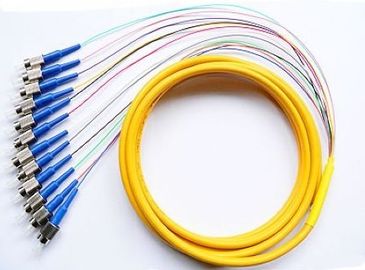 kopen Multi - vezel 12 de Optische Vlecht 1Meter van de Kernvezel of 1.5 meet, het Lintvlecht van de Vezelverbindingsdraad FC online vervaardiging