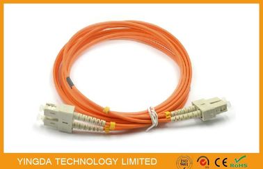 kopen Sc - Koord 50 (125) um Duplex 2.0mm van Multimode Vezel Optisch Flard van Sc met Beige Klem online vervaardiging