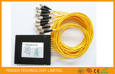 kopen 1X8 vezel Optisch PLC Abs van de Splitsersmodule Plastiek voor Fttx-Netwerk/Optisch Signaaldistributie online vervaardiging