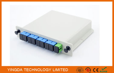 kopen Vezel Optische PLC Splitsers1x8 LGX Module, CATV-Tussenvoegseltype van de Vezel Optisch Einddoos online vervaardiging