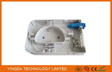 kopen FTTH-wiermontage Box 2 Port Fiber Optic Termination Box SC LC Duplex-vezelbox online vervaardiging