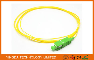 kopen APC Singlemode Simplex3m 900 van vlechtensc Gele de Vezel Optische Kabel van umpvc online vervaardiging