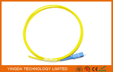 kopen Optisch Simplex 3mm de Gele Optische Kabel LSZH G.652D van Vlechtsc UPC SM van 1Meter online vervaardiging