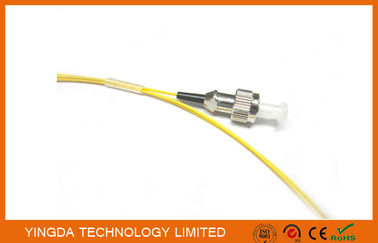 kopen Van de de Kleurenkabel van 1meter van de vezel Optisch Vlecht FC singlemode 0.9mm Geel pvc G652D online vervaardiging