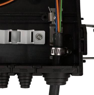 5 Ports Fiber Optic Cable Distribution Box Black 24cores SC Adapter 1x16 1x8 Splitter