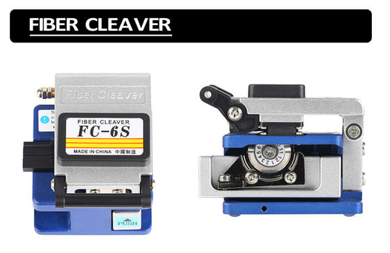 Multi Purpose Fiber Optic Termination Tool Kit Optical Power Meter 9 In 1 With Cleaver