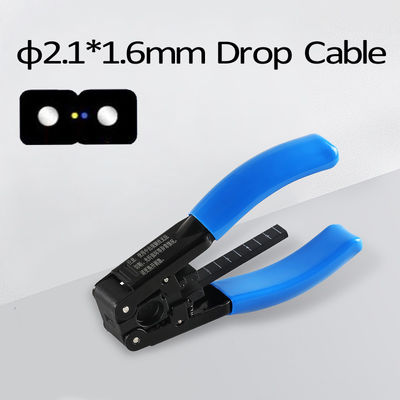 Steel Fiber Tool Kits Mini Drop Cable Stripper For 2*1.6mm Drop Cable