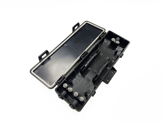 YINGDA 1in 2out 2Cores Glasvezel Beschermingsdoos Zwart ABS Materiaal Voor Mechanische Splicer