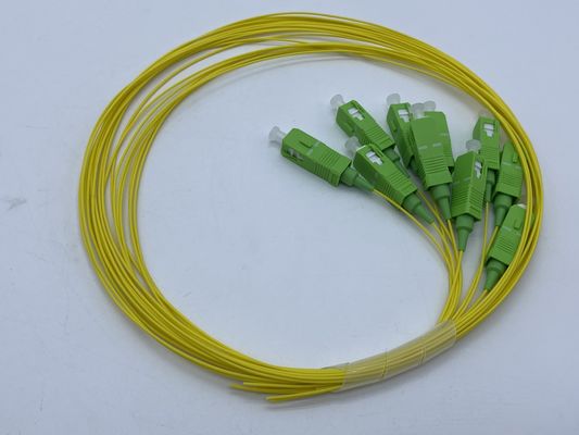 Hoog effectieve SC APC Glasvezel Pigtail 0.9mm Voor Patch Panel Network