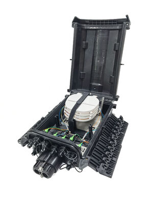 IP68 16 Poorten Glasvezel Distributiedoos met 48 Kernen Lasmof voor FTTH Netwerken